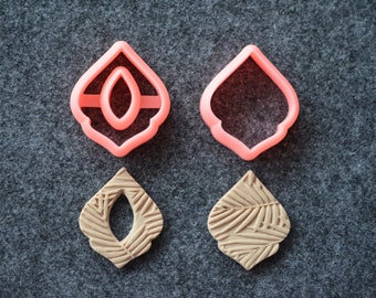 Moroccan style clay cutter for earrings pendants modeling clay cutter # 6