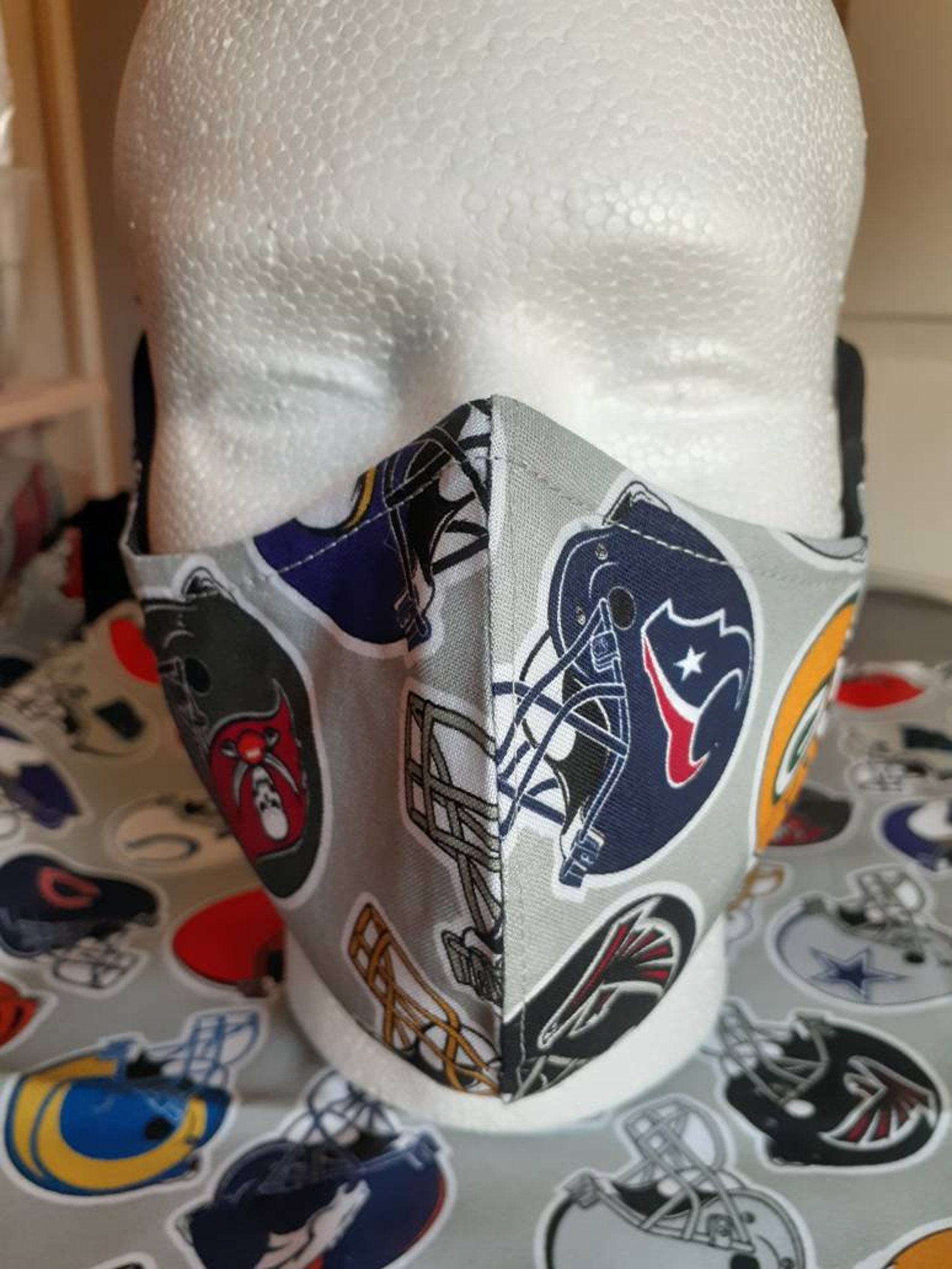 NFL Football Helmet Face mask in adult/kid sizes w/nose wire Etsy