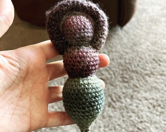 Gaia Mother Earth Crochet Figure