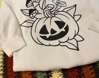 Mushroom Pumpkin Sweatshirt