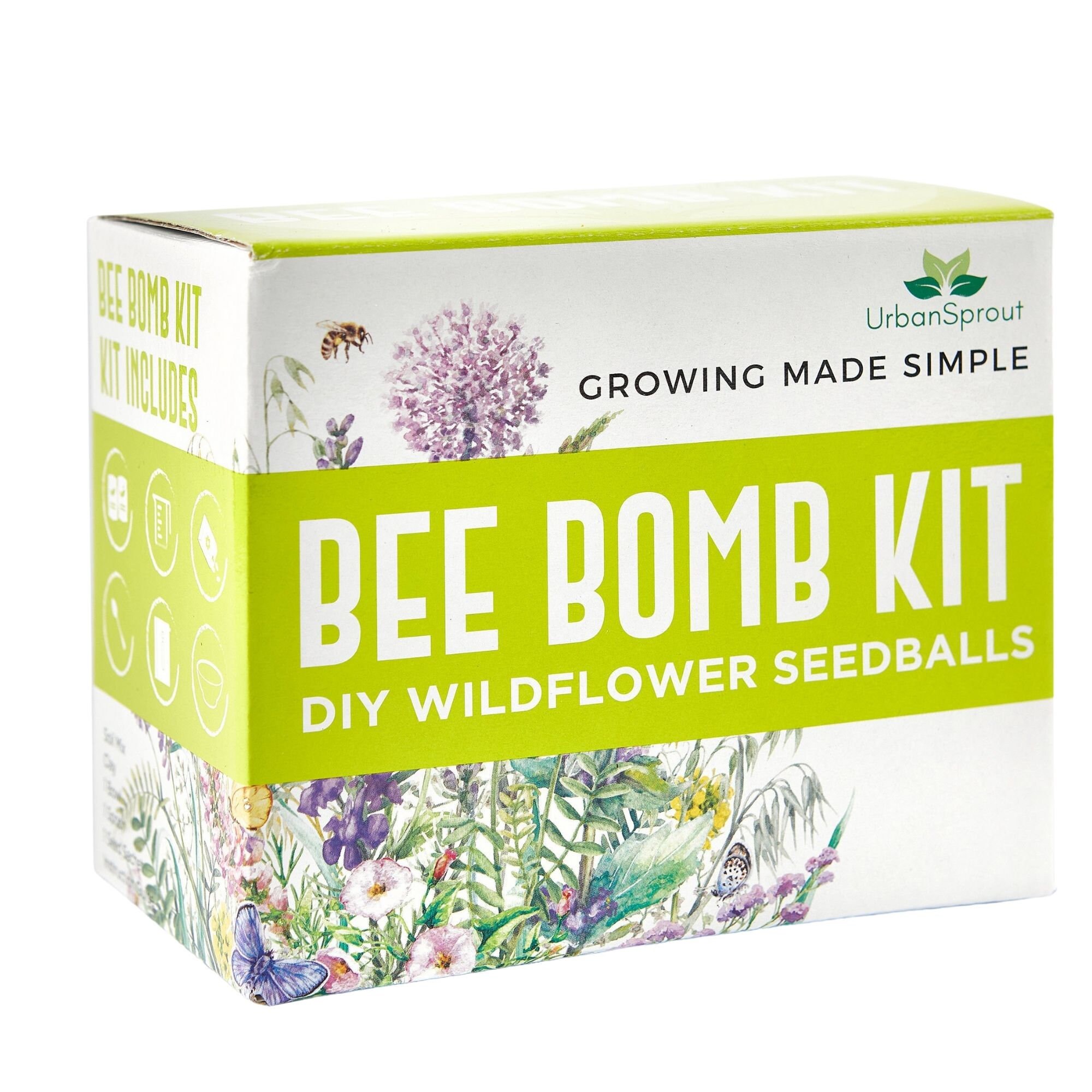 Wildflower Bee Bomb Kit Make Your Own Bee & Butterfly Etsy UK
