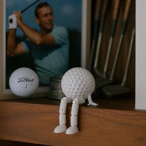 Golf Gift Ball Buddy - Funny Desk Decor for Golf Lovers