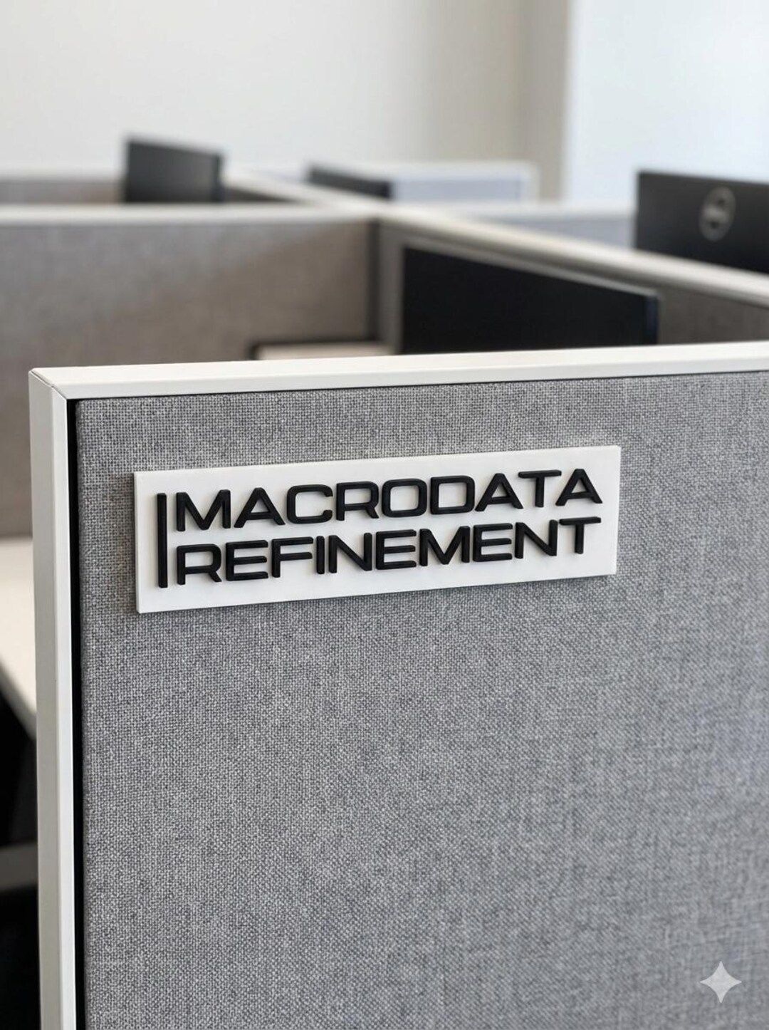 Macrodata Refinement Sign Severance – MDR Lumon Office Decor, TV Show ...