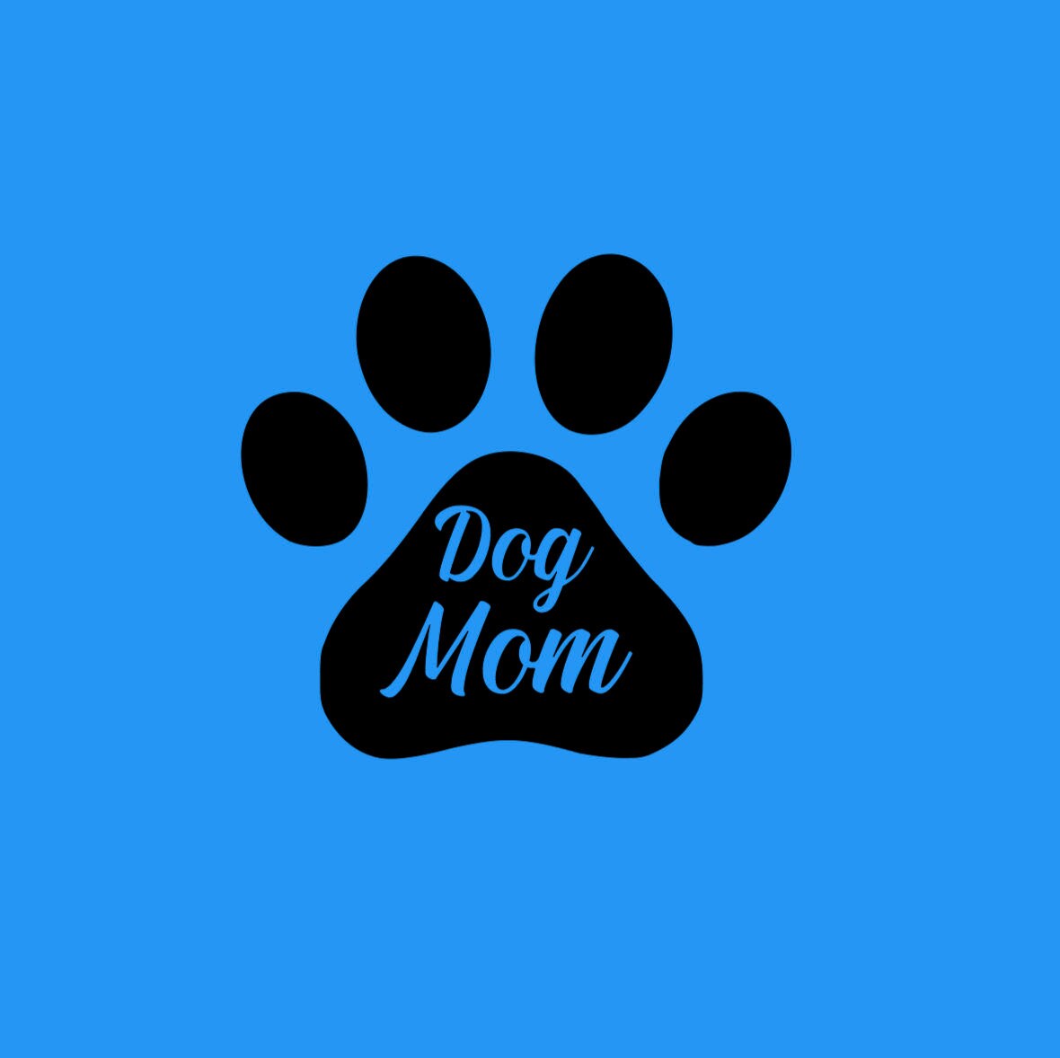 Dog Mom Love Sticker Paw Print Water Bottle ~ Laptop ~ Tumbler ~ Vinyl Car Decal 