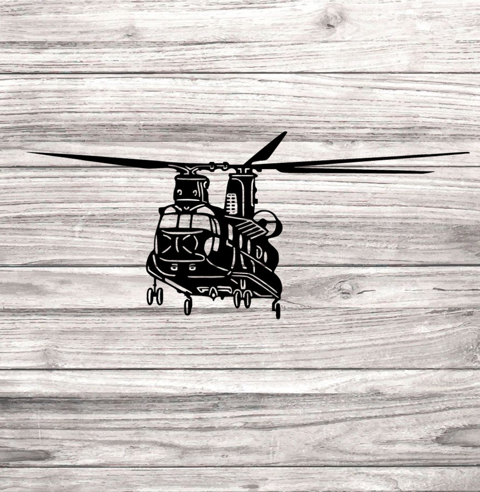 Military Aviation Sticker CH47 Chinook Helicopter Vinyl Etsy Israel
