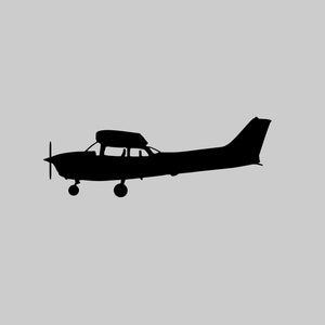 Aviation Sticker Cessna 172 Vinyl Vehicle/Laptop Decal Many Colors Available!