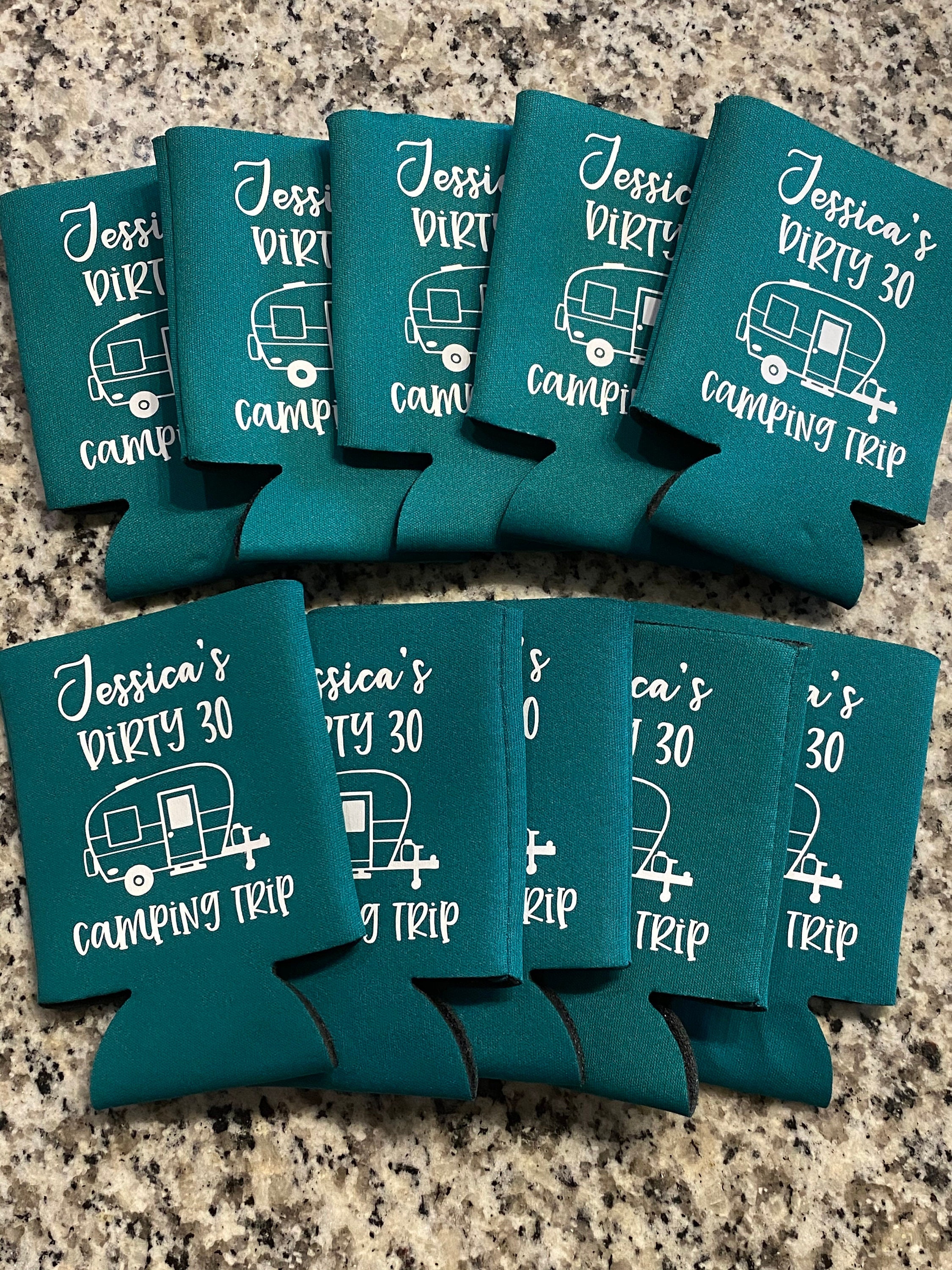 Personalized Birthday Party Can Coolers: Custom Favor, Vacation Gift