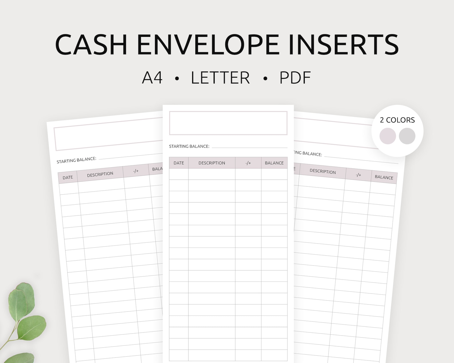 Printable Cash Envelope Templates to Help You Organize Your Money 13