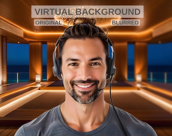 Luxury Zen Virtual Zoom Background #6