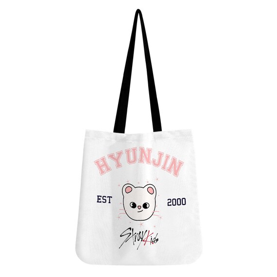 ヒョンジン　ジニレット　トートバッグ straykids skzoo Stray Kids Hyunjin Tote Bag SKZOO Jiniret Bag - Etsy