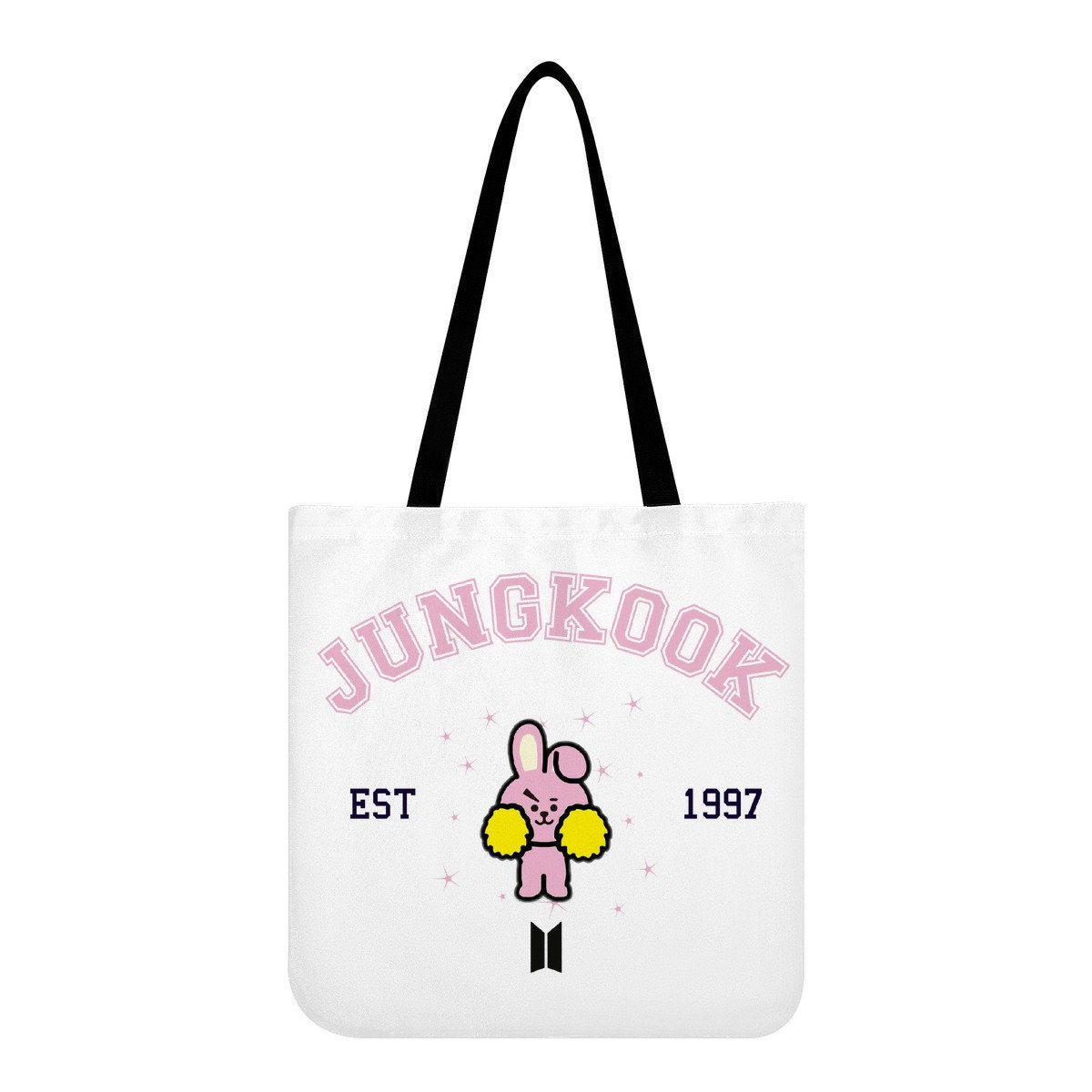 JungKook 展示会TOTE BAG & PHOTO CARD BTS Jungkook ジョングク GOLDEN 展示会 トートバッグ
