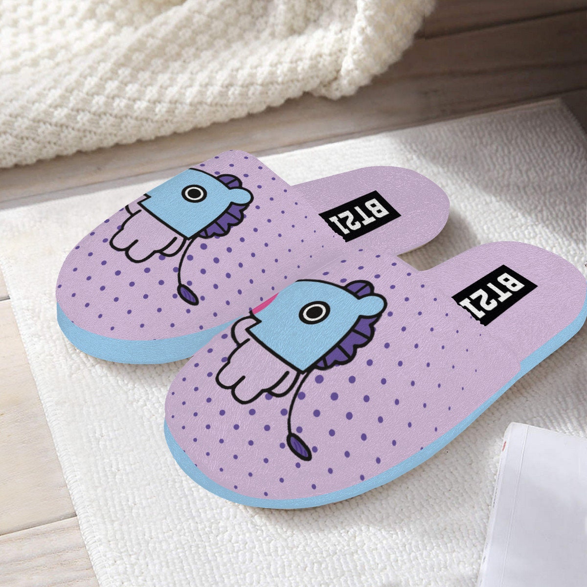 Mang Slippers BTS J HOPE Etsy UK