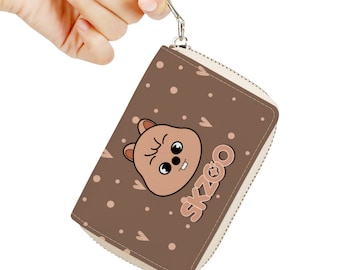 K-Pop gift for fans - HANQOUKKA - Han Zipper Card Holder