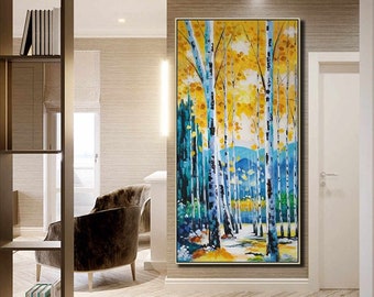 Extra Large Painting, Hand Painted Canvas Paintings, Original Painting, Textured Painting, Large Modern Landscape Painting Art