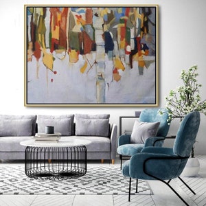 Large Original Abstract Painting, Modern Abstract Canvas Wall Art, Hand Painted Abstract Artwork, Extra Large Textured Abstract Painting