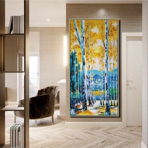 Extra Large Painting, Hand Painted Canvas Paintings, Original Painting, Textured Painting, Large Modern Landscape Painting Art
