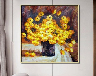Extra Großes Gemälde, Originalgemälde, Strukturgemälde, Spachtelkunst, moderne abstrakte Kunst, handgemalte Leinwandgemälde Wandkunst