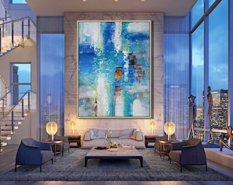 Large Original Abstract Painting, Modern Abstract Canvas Wall Art, Hand Painted Abstract Artwork, Extra Large Textured Abstract Painting