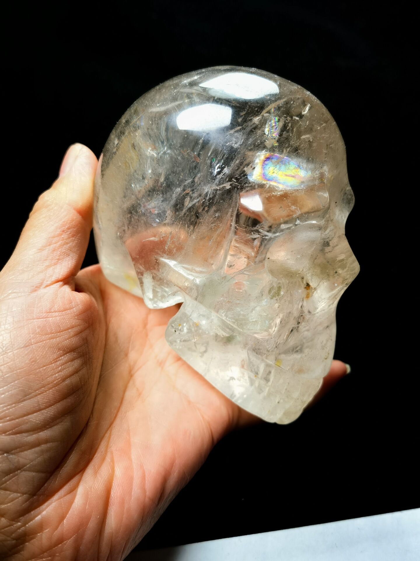 Rainbow quartz skull - Etsy 日本 Rainbow quartz skull - Etsy 日本
