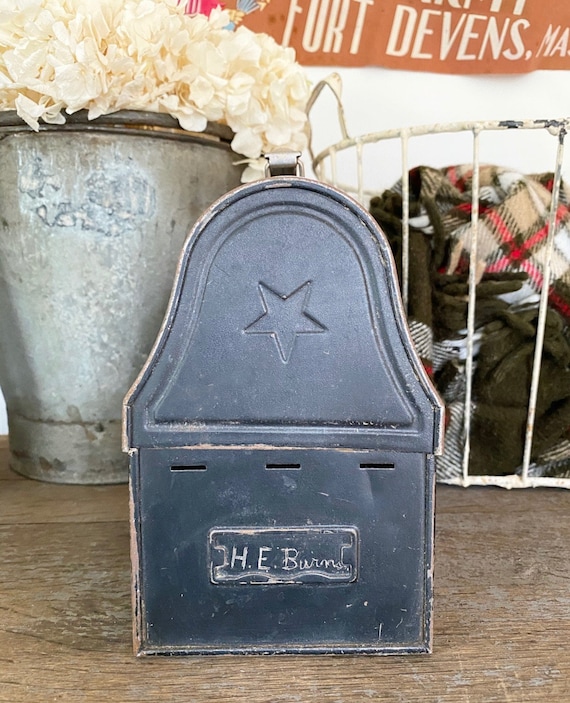 Vintage black lunch box - image 3