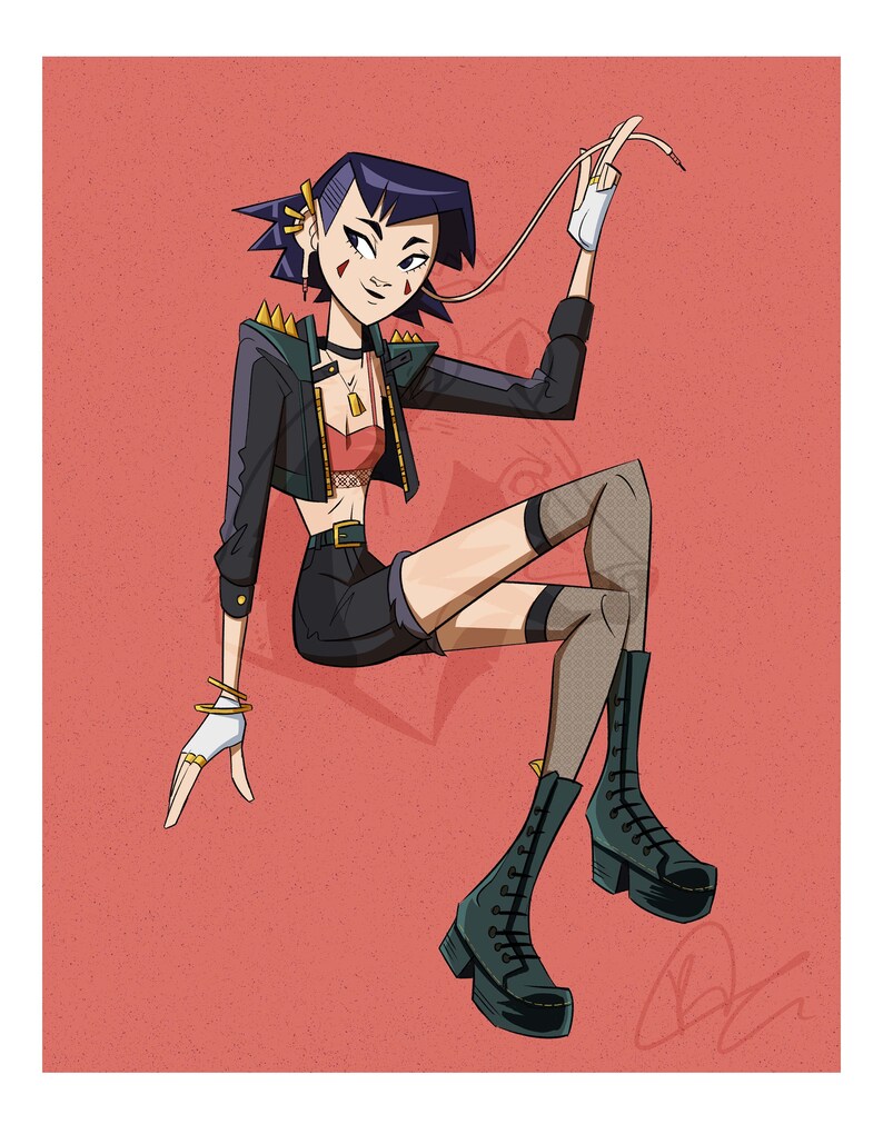 Plus Ultra Earphone Jack BNHA print Etsy