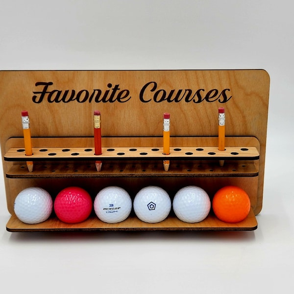 Golf Pencil Display Etsy
