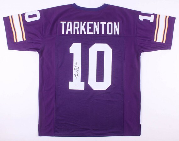 fran tarkenton signed jersey