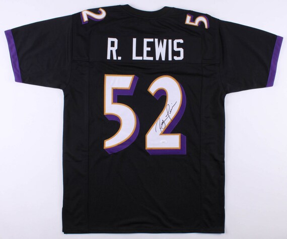 ray lewis signed jersey