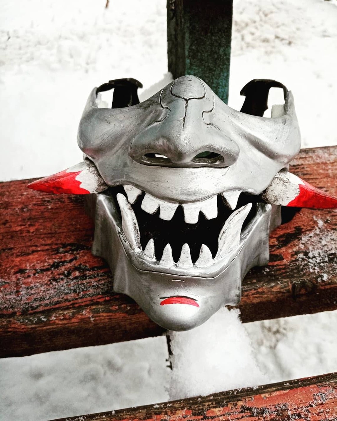 Ghost of Tsushima mask Cosplay mask Halloween Etsy