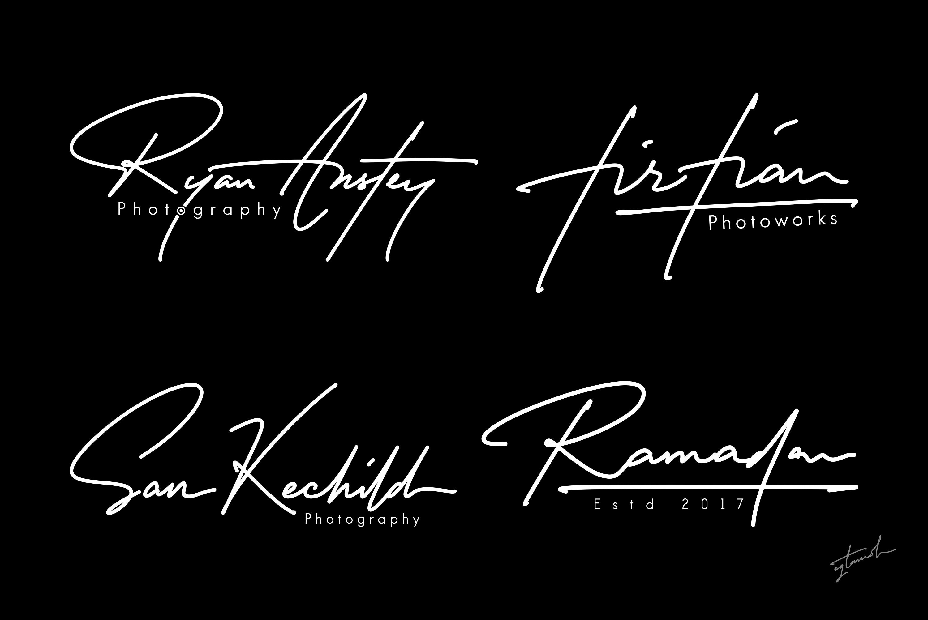 Premade Custom Cursive Handwritten Logo Real Handwritten - Etsy Australia