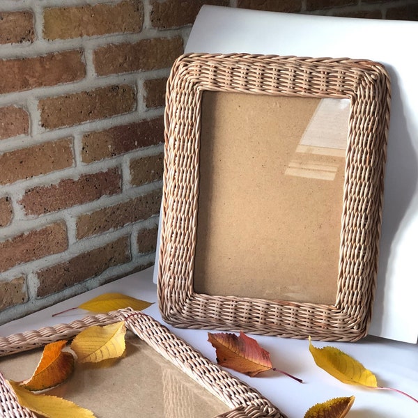Woven Picture Frame Etsy