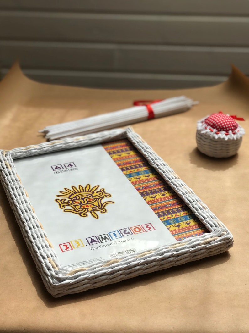 A3 Picture Frames Wicker Photo Frame A3 High Quality Etsy