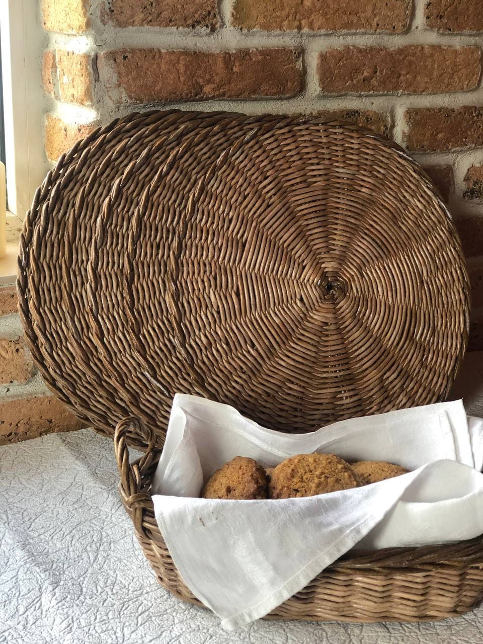 Round Placemats Wicker Placemats Placemats Set of 6 Table Etsy