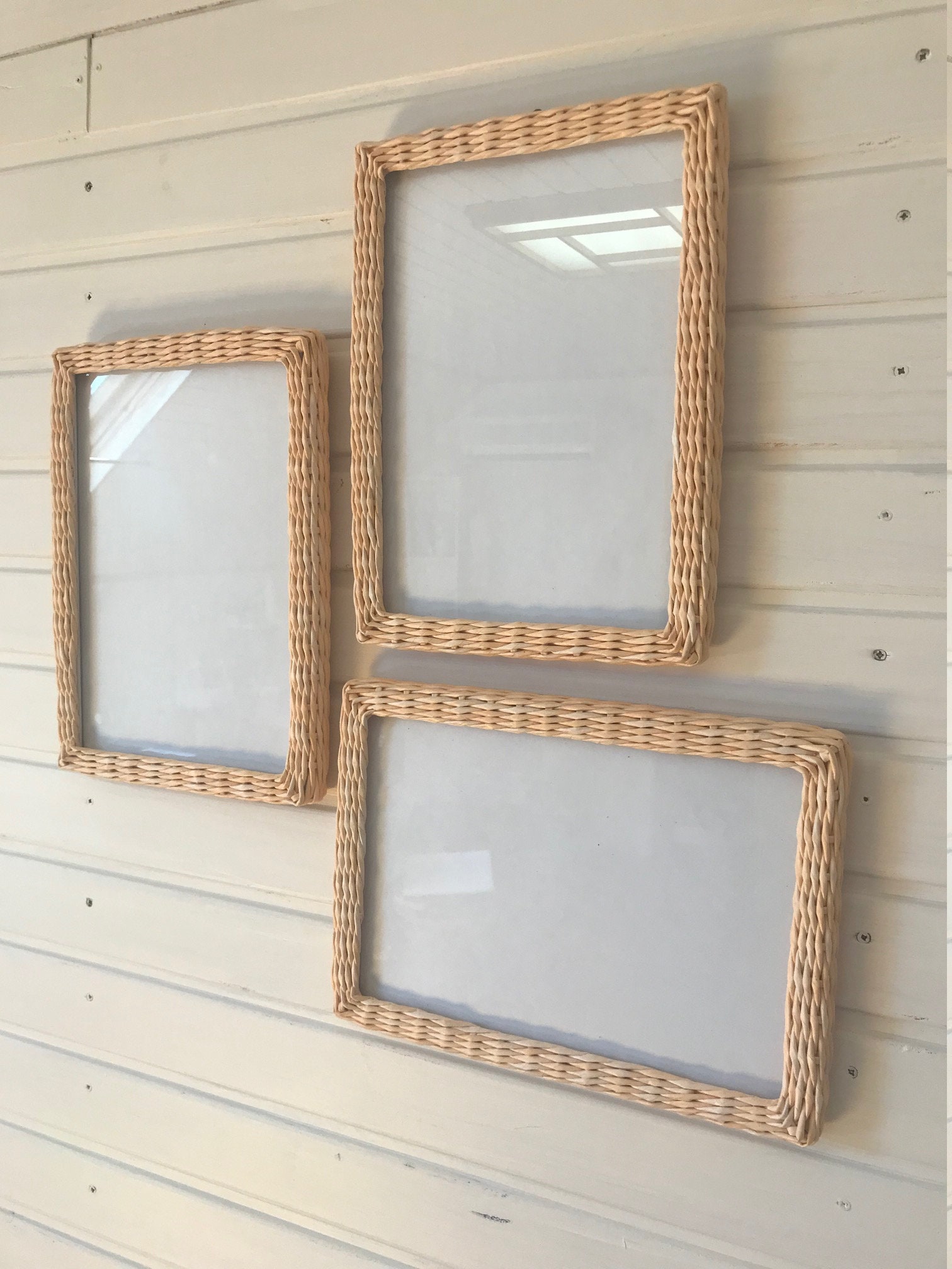 Wicker picture frame frames A4 High quality frames a4 Etsy