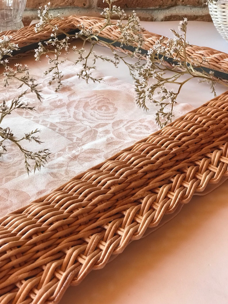 Vintage Style Wicker Picture Frame Wicker Photo Frame A3 Etsy