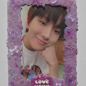 Purple Kpop Toploader
