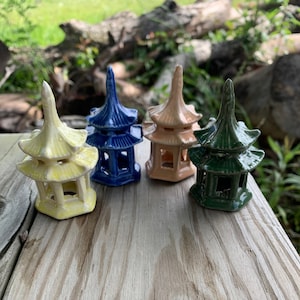Miniature Fairy Garden Pavilion: Resin Enchanted Garden Figurine