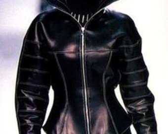 Montana Leather Coat 80'S Collection / From the Claude Montana