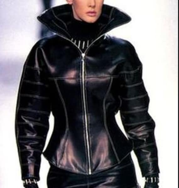 CLAUDE MONTANA Paris Pour Ideal Cure RARE Vtg 80s Lamb