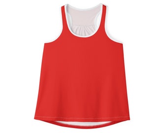 Bright Red Women's Tank Top