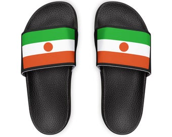 Flag of Niger Africa Sandals Removable-strap Slide Sandals | African Diaspora