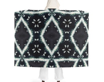 Hooded Sherpa Fleece Blanket