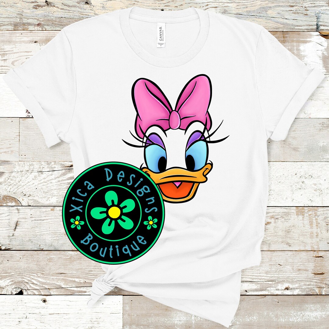 Daisy Shirt, Daisy Duck Shirt, Daisy Face Shirt, Daisy Costume Shirt