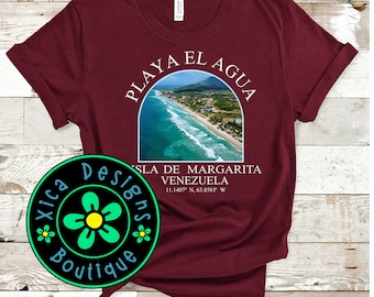 Playa El Agua Venezuela Shirt: Beach Souvenir T-Shirt
