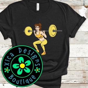 Squats Belle Shirt, Disney Beauty and The Beast Shirt, Fitness Shirt, Workout Shirt, Weightlifting Shirt, Gym Apparel, Direct To Garment