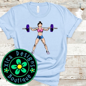 Princess Mulan Workout Shirt: Weightlifting Gym Fitness Tee