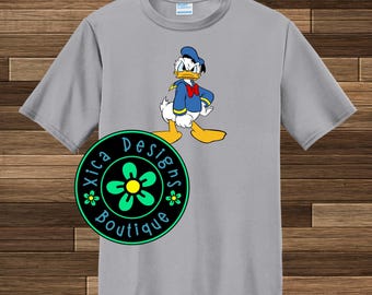 Angry Donald Duck DRI-FIT Shirt: Mickey and Friends Family Tee
