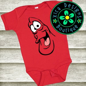 Sebastian Bodysuit, Sebastian The Little Mermaid Shirt, Disney Costume Shirt, Disney Halloween Shirt, Infant Bodysuit, Direct To Garment