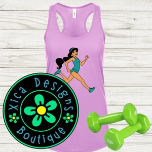 Running Jasmine Racerback, Disney Princess Half Marathon Shirt, Aladdin Shirt, Princess Running Shirt, Fitness Racerback, Direct To Garment