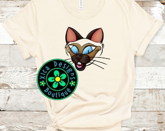 Lady and The Tramp Siamese Cat Shirt: Si and Am Halloween Costume